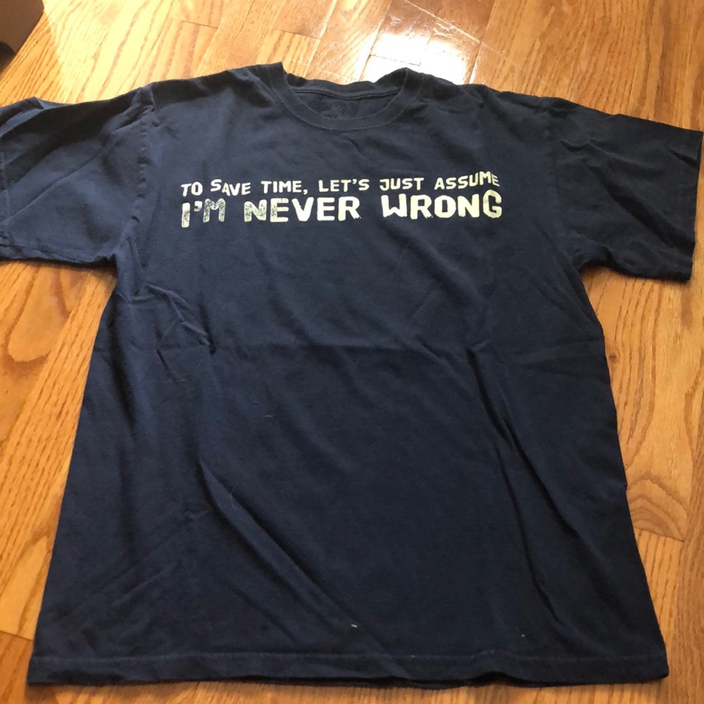 Navy t shirt